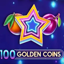 100 Golden Coins logo by Amusnet Interactive at Locowin Casino