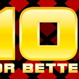 10s or Better slot visual from 1x2gaming available on locowincasinos-es.com