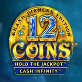 12 Coins Grand Diamond Edition online game logo by Wazdan on locowincasinos-es.com