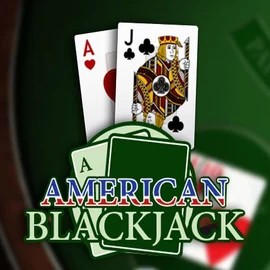 American Blackjack logo by Habanero at Locowin Casino