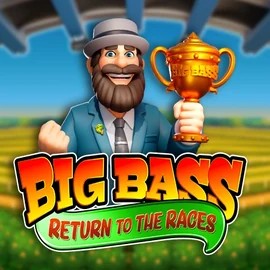 Big Bass Return to the Races logo – Slots by Pragmatic Play at Locowin Casino