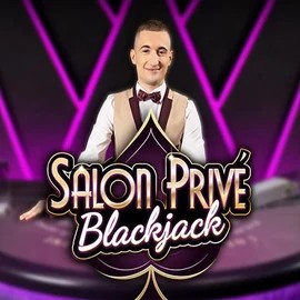 Blackjack Salon Privé slot visual from Ezugi available on locowincasinos-es.com
