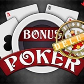 Bonus Poker Deluxe - 3 Hands casino game by RTG (Reel Time Gaming) – featured logo at Locowin Casino