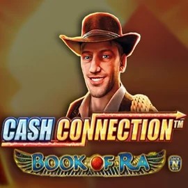 Cash Connection Book Of Ra online game logo by Novomatic on locowincasinos-es.com