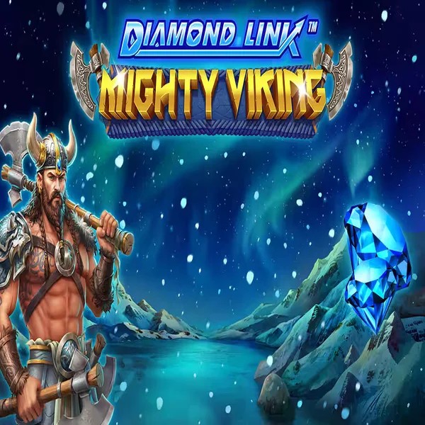 Diamond Link Mighty Viking logo – Slots by Greentube at Locowin Casino