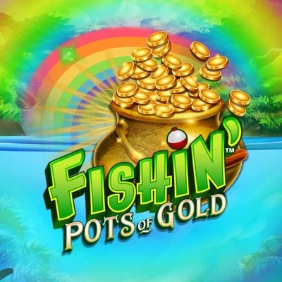 Official Slots logo: Fishin Pots Of Gold by Gameburger Studios at Locowin Casino