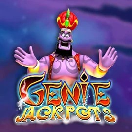Genie Jackpots logo – Jackpots by Blueprint Gaming at Locowin Casino