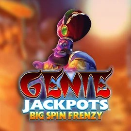 Genie Jackpots: Big Spin Frenzy by Blueprint Gaming, showcased at locowincasinos-es.com – game logo