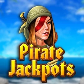 Pirate Jackpots slot logo by Belatra Games at Locowin Casino