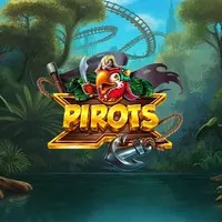 Official Slots logo: Pirots X by ELK Studios at Locowin Casino