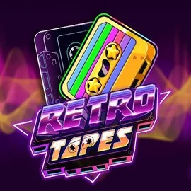 Retro Tapes by Push Gaming, showcased at locowincasinos-es.com – game logo
