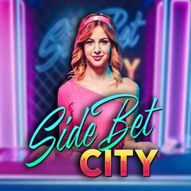Side Bet City online game logo by Evolution on locowincasinos-es.com