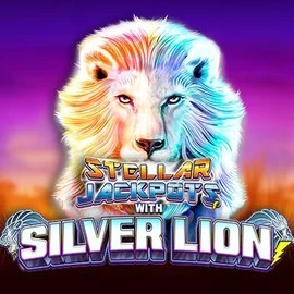 Stellar Jackpots with Silver Lion slot visual from Lightning Box Game available on locowincasinos-es.com