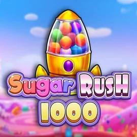 Sugar Rush 1000 logo – Slots by Pragmatic Play at Locowin Casino