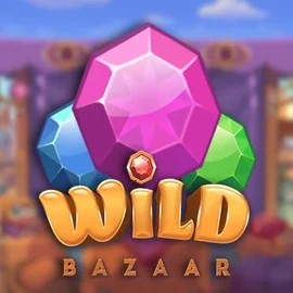 Wild Bazaar slot logo by NetEnt at Locowin Casino